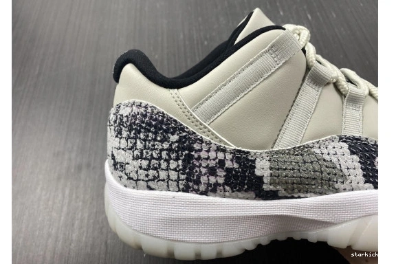 11 Snake Jordan Low CD6847-002 Retro Light CD6847-002 Bone 0207